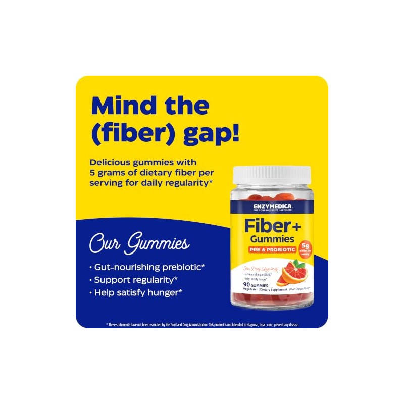 Enzymedica Gomitas Fiber MB40