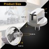 KAMONILIASS 3-Pack AEZ73293801 Burner Control Knob Assembly is Compatible with