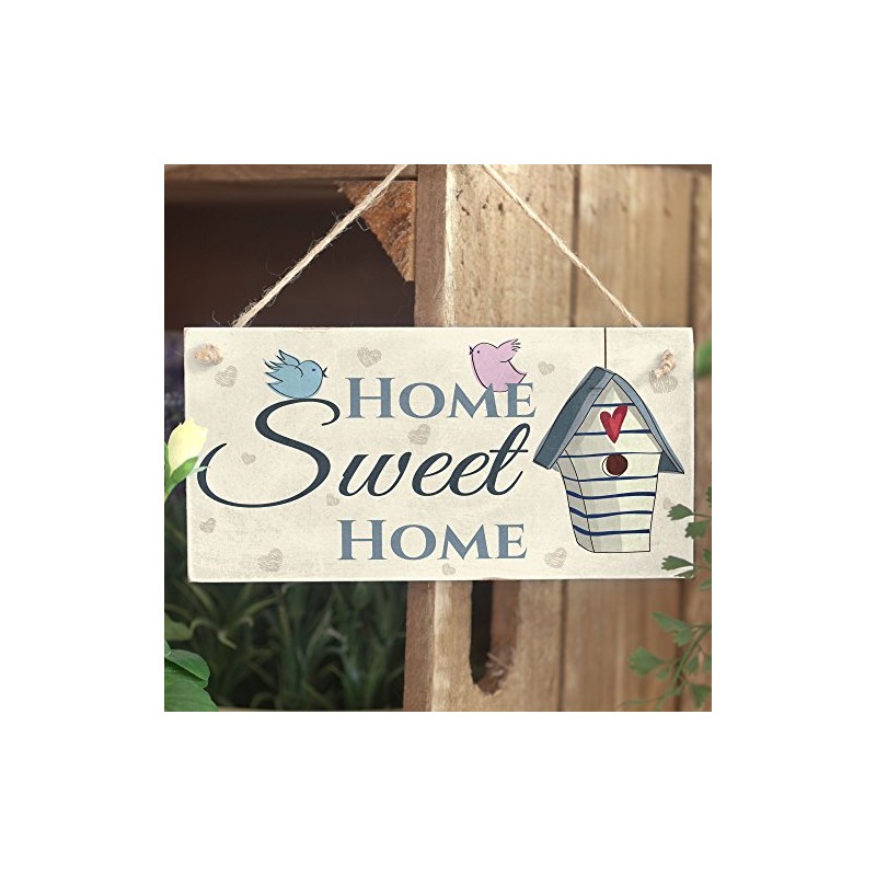 Home Sweet Home - Handmade Shabby Chic Wooden Sign/Plaque
