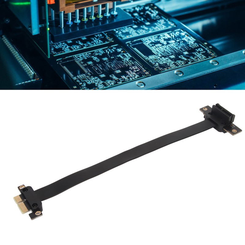 PCIE 3.0 1X Extension Cable 90 Degree Right Angle PCIE
