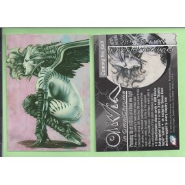 1996 OLIVIA in omnichrome  PROMO CARD