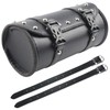 LIKENNY Mini Motorcycle Tool Back Studded PU Leather Storage Bag