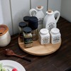 Oridom 10 Inch Bamboo Lazy Susan Organizer Turntable for Kitchen