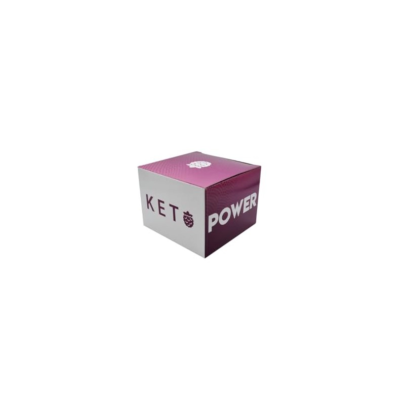 Keto Power Polvo Cetognico, Cetona Exgenas, Sabor Frambuesa - Jamaica,