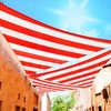 ColourTree 8' x 8' x 11' Right Triangle Red &