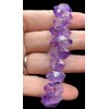 Amethyst Double Terminated Point Beaded Stretch Bracelet Healing US SELLER