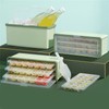3 Layer Ice Cube Tray Large Capacity Easy Demoulding Pull
