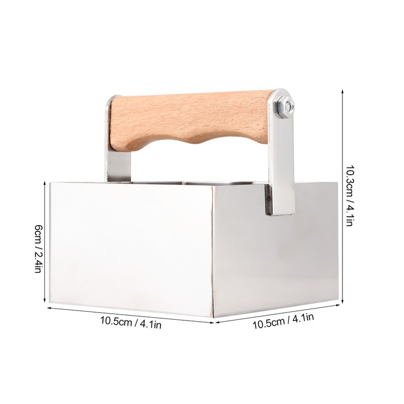 10.5x10.5x10.3cm Stainless Steel Honey Cutter Cutting Tool Beekeeping Tool Accessories