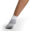 Tommie Copper - Women's Performance Compression Ankle Socks - White