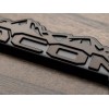 CCG (2) TRD Tacoma Blackout license plate frames Toyota Taco