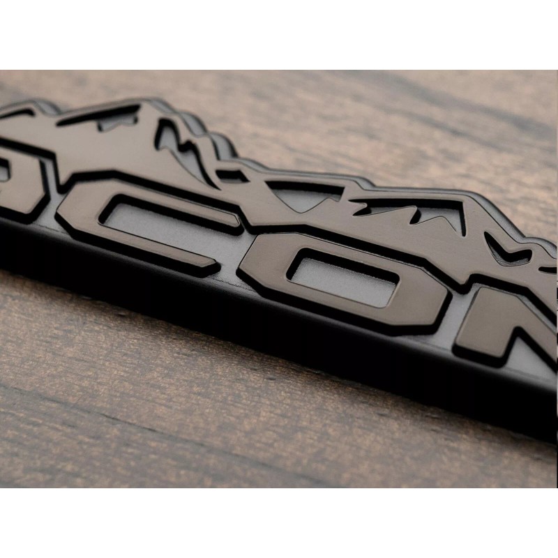 CCG (2) TRD Tacoma Blackout license plate frames Toyota Taco