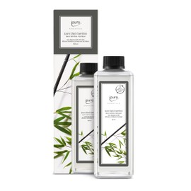 ipuro - Refreshing Black Bamboo Room Fragrance Refill - Subtle Room Fragrance Refill with Green and Woody Notes - Stylish Room Fragrance Refill Bottle for a Puristic Fragrance Experience 500 ml