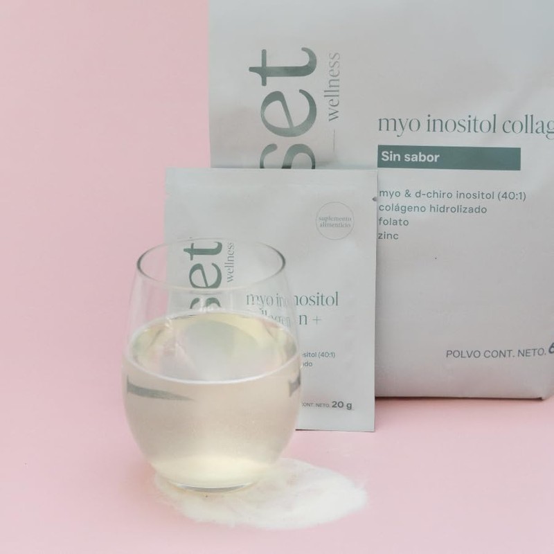 reset wellness 15 Sobres de Myo inositol Collagen+ Sin Sabor