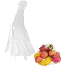 100 Piezas Bolsa De Malla PláStica Para Frutas Y Verduras Red Para Frutas Y Verduras Transpirable Para Supermercado Almacenamiento De Cebollas Mariscos Juguetes Reutilizable