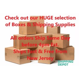 Secure Seal 25 ~ 15X15X5" Corrugated Kraft Cardboard Cartons Shipping Packing Box Boxes USA