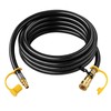 20 FT Propane Quick Connect Hose for RV to Grill