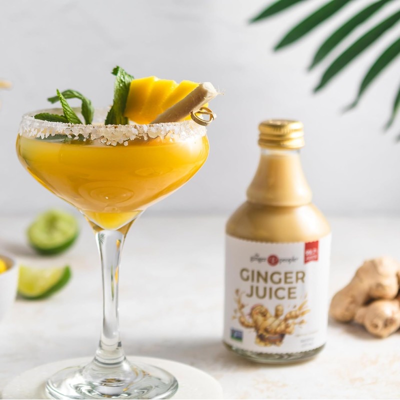 Fiji Ginger Juice by The Ginger People, 8 oz Glass
