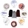 Velvet Gift Bags with Drawstrings, 3PCS Small Drawstring Bag Gift