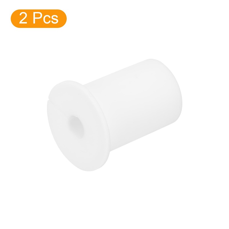 uxcell 2Pcs Wall Grommets for Cables 1 Inch Silicone Cable
