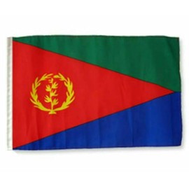 12x18 12"x18" Eritrea Sleeve Flag Boat Car Garden