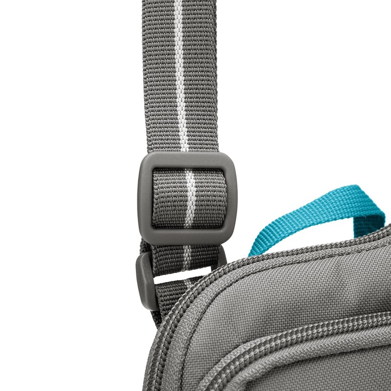 Pacsafe GO Anti-Theft Technology Crossbody, Stone, gray (stone)