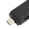 3 in 1 USB Storage Card Reader USB C USB