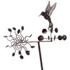 BAFOVY Iron Metal Windmill with Rotation Stability, Vivid Ornament for