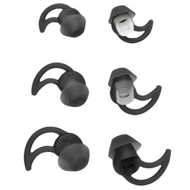 DMZHY Earbud Tips Earbud Covers Earbuds Replacement Tips Earbuds Tips Earbud Case Headphone Covers Silicone Ear Tips for Bose QC20 QC20i QC30 Soundsport SIE2 SIE2i IE2 IE3 in Earphones SML 3 Pairs