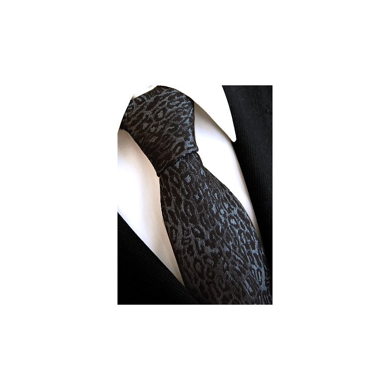 D Plus Arts Tie, Leopard Pattern, Made in Japan, Kyoto,