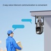 8MP Security Camera Outdoor HD WiFi Security Camera 360 Degree