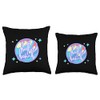 Bubble Bathtub Relaxation Bath Bombs Enthusiast Throw Pillow