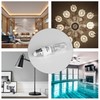 JD E11 120V 75 Watt Halogen Bulbs,Mini Candelabra Bulbs for