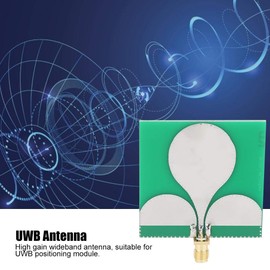 Ultra Wide Band UWB Antenna 2.4GHz - 10.5 GHz, Vertically Linearly Polarized Antenna Ham with SMA Female, Position Communication for TX/RX SDR RADAR GPR EMC TEST FVP DRONE VIDEO