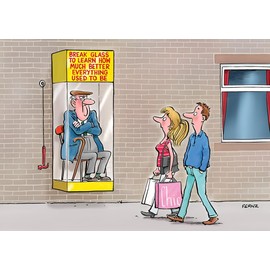 Ling Design Funny Birthday Card - Humorous Happy Birthday Card with Grumpy Old Man Joke Design - Funny Birthday Cards for Men