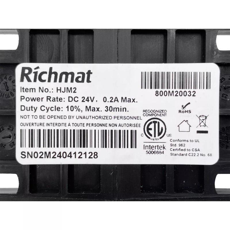 Richmat Adjustable Bed Richmat Massage Motor Model HJM2 Replacement for