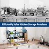 MOUKABAL Dish Drying Rack - Stainless Steel Over The Sink