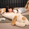 FIAEUGZKM Giant Dog Stuffed Animal 51.18in Large Dog Plush Puppy