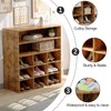 Garden 4 you Shoe Rack Organizer, 5-Tier Wood Cubby Shoe