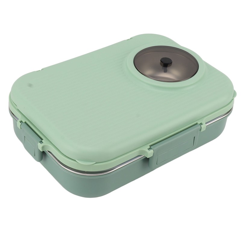 Bento Box 4 Compartments 1200ml 304 Stainless Steel Insulated with