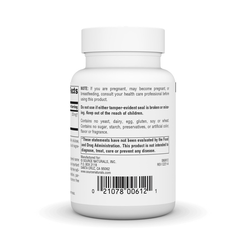 Source Naturals S-O-D, Superoxide Dismutase - Dietary Supplement - 90