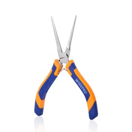 6 Inches Mini Needle Nose Pliers, Straight Long Nose Pliers for Jewelry Making Bending Wire