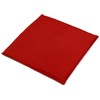 Linseed Cushion 19 x 19 cm Cherry Red Small Grain
