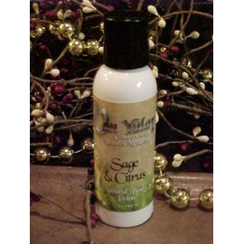 Natrual Moisurizing Lotion with Quality Oils 2.oz (Sage & Citrus)
