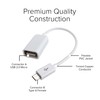 Lumenzi USB 2.0 Micro USB to A Female OTG Adapter