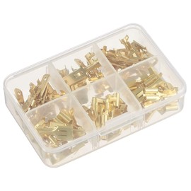 Daytona 96161 Motorcycle Flat Terminal Set, 250 Type, 30 Pieces