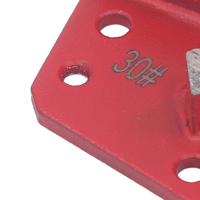 3Pcs Diamond Grinding Shoes 30 Grits Trapezoid Concrete Floor Cutting