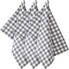 REDBEST Oven Glove Cotton Grey Size 15 x 30 cm
