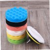 Gatuida 8-Piece Car Detailing Wool Polishing Pad Set 7-Inch Buffing