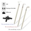 LANTOOZI Golf Pen Set, Mini Desktop Golf Ball Pen, Top