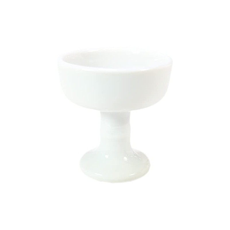 Buddha Article, White (Small) (Diameter 1.8 inches (4.5 cm), Height